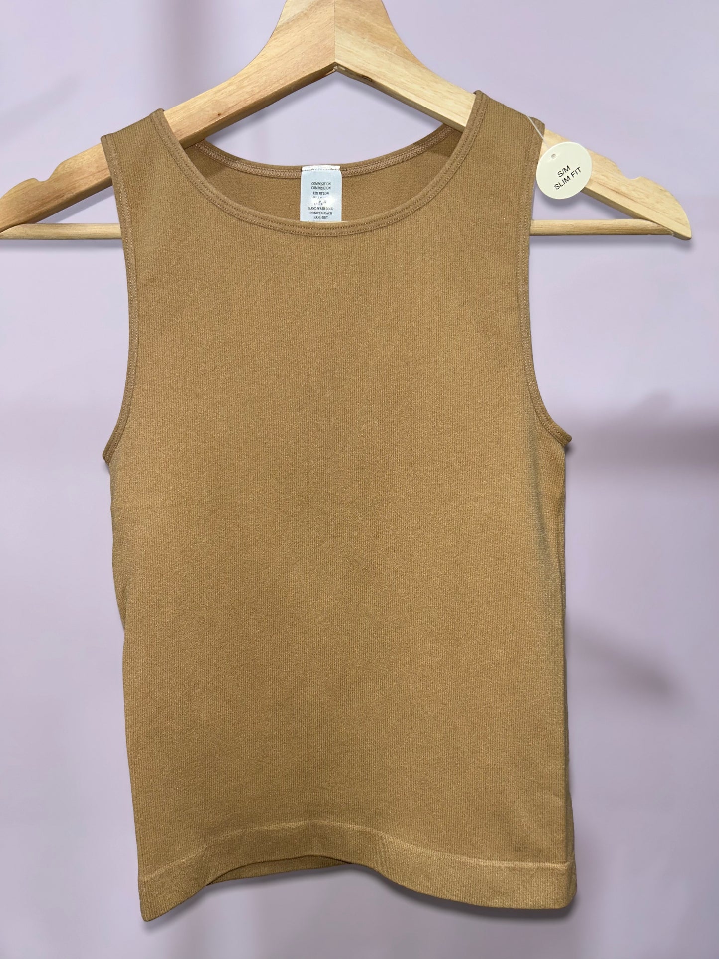Basic Tank in Mocha