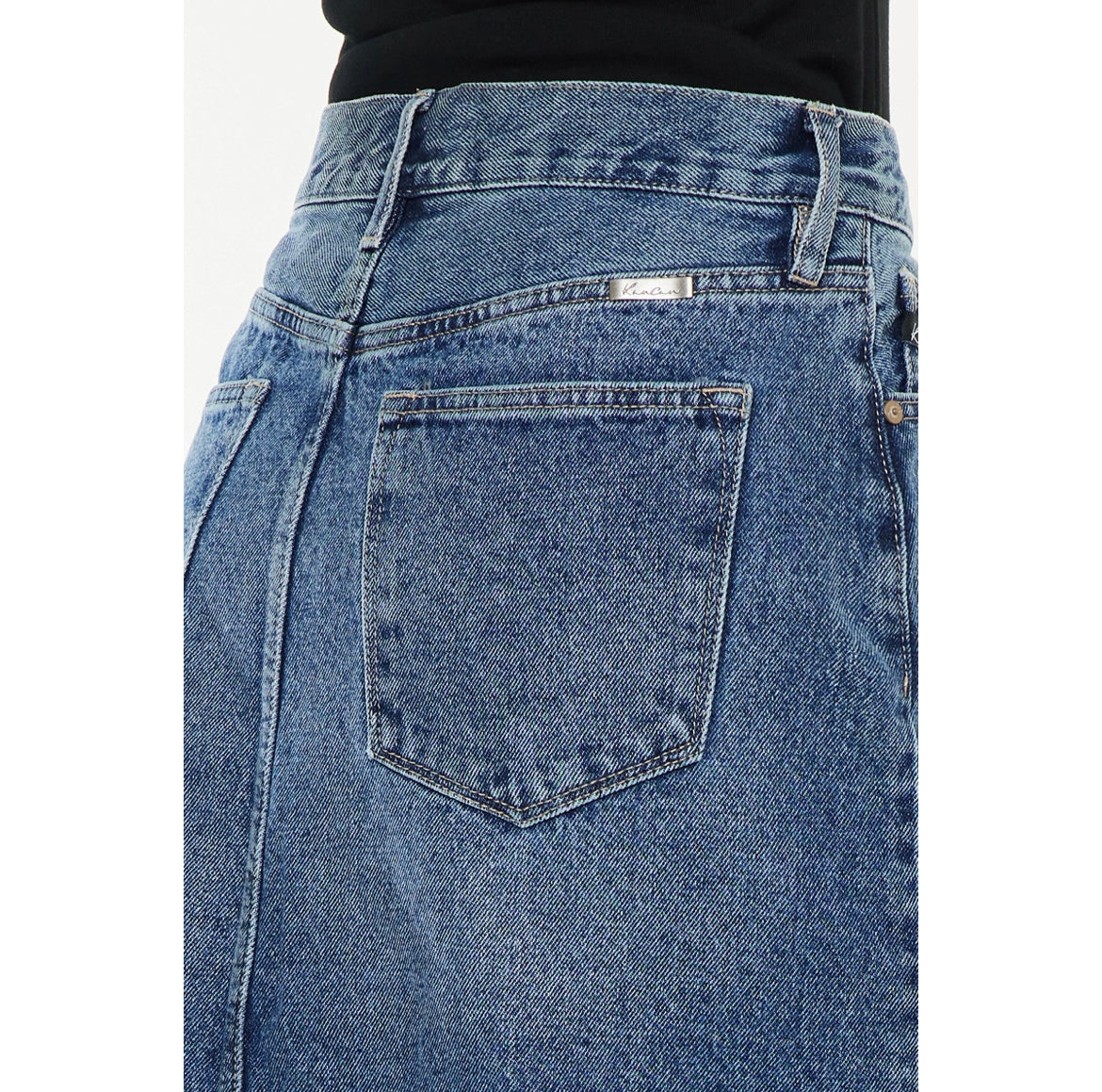 Denim Maxi Skirt
