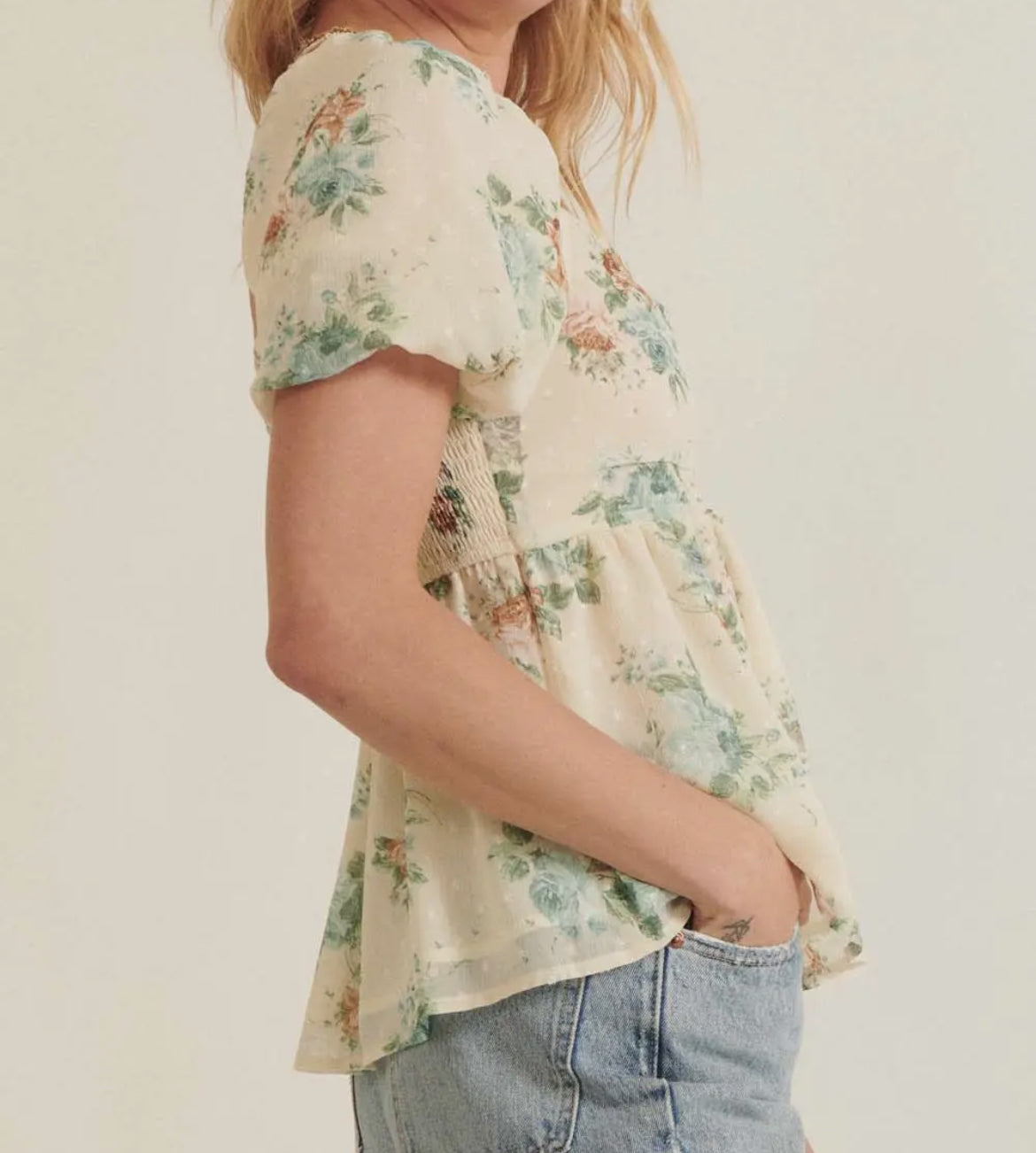 Ivory Garden Blouse