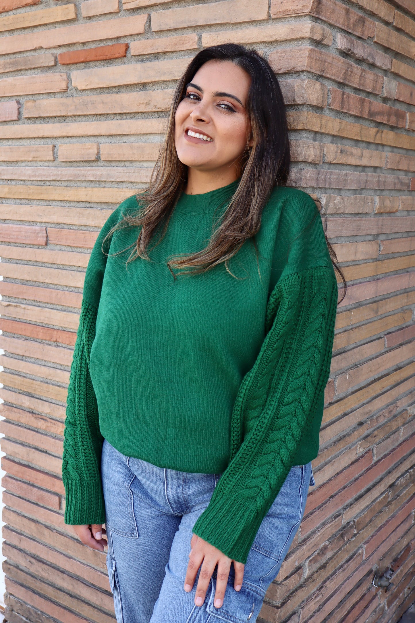Cuddling up in Green