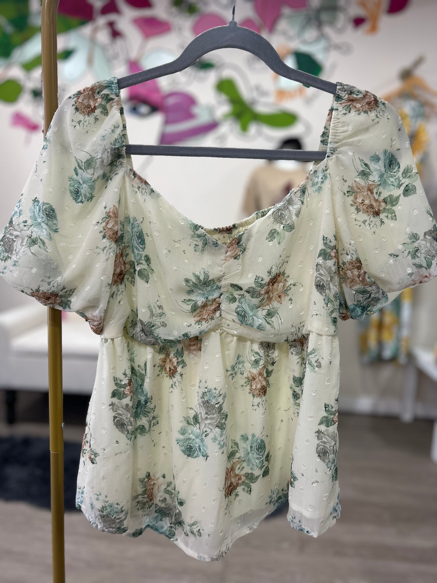 Ivory Garden Blouse