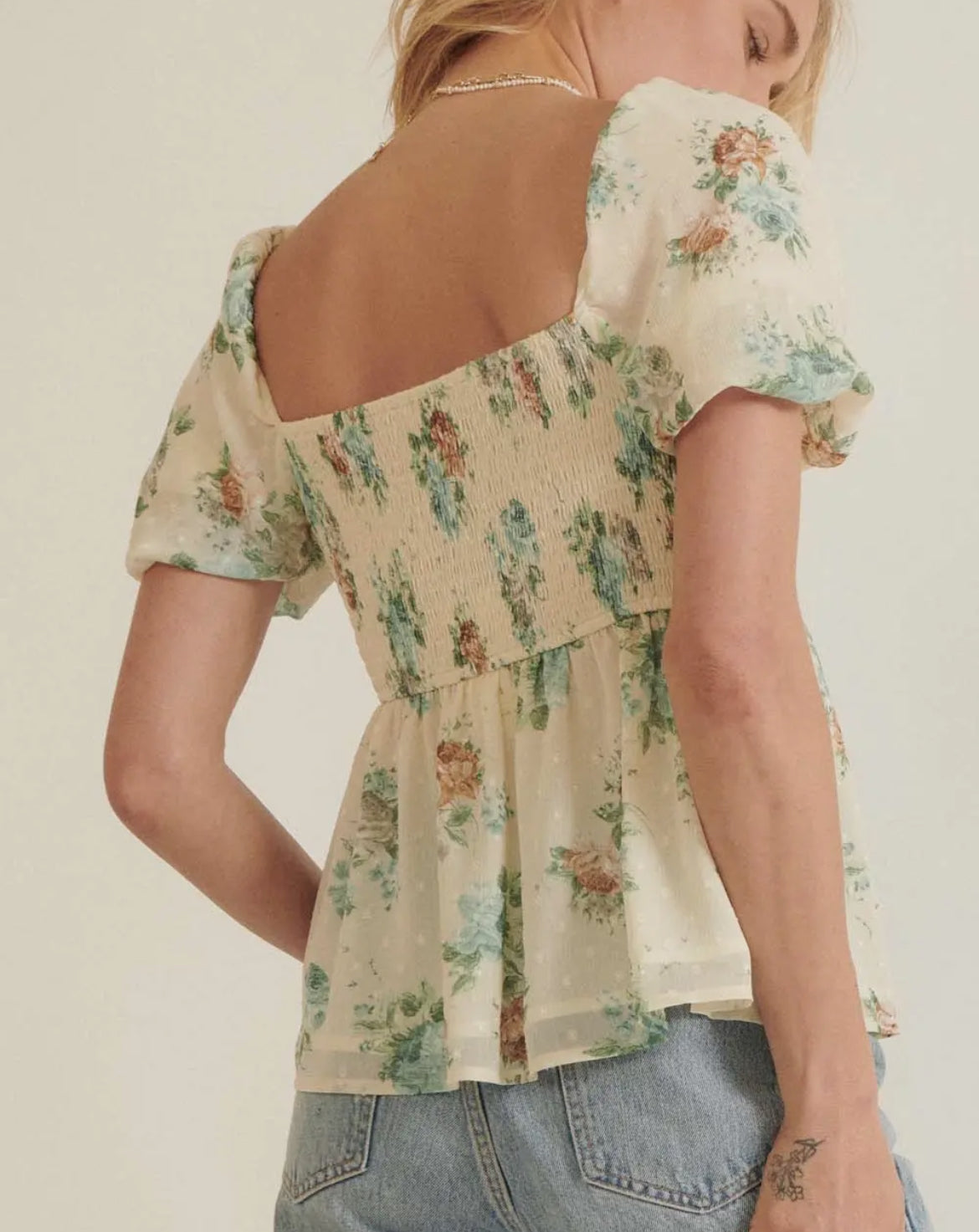 Ivory Garden Blouse