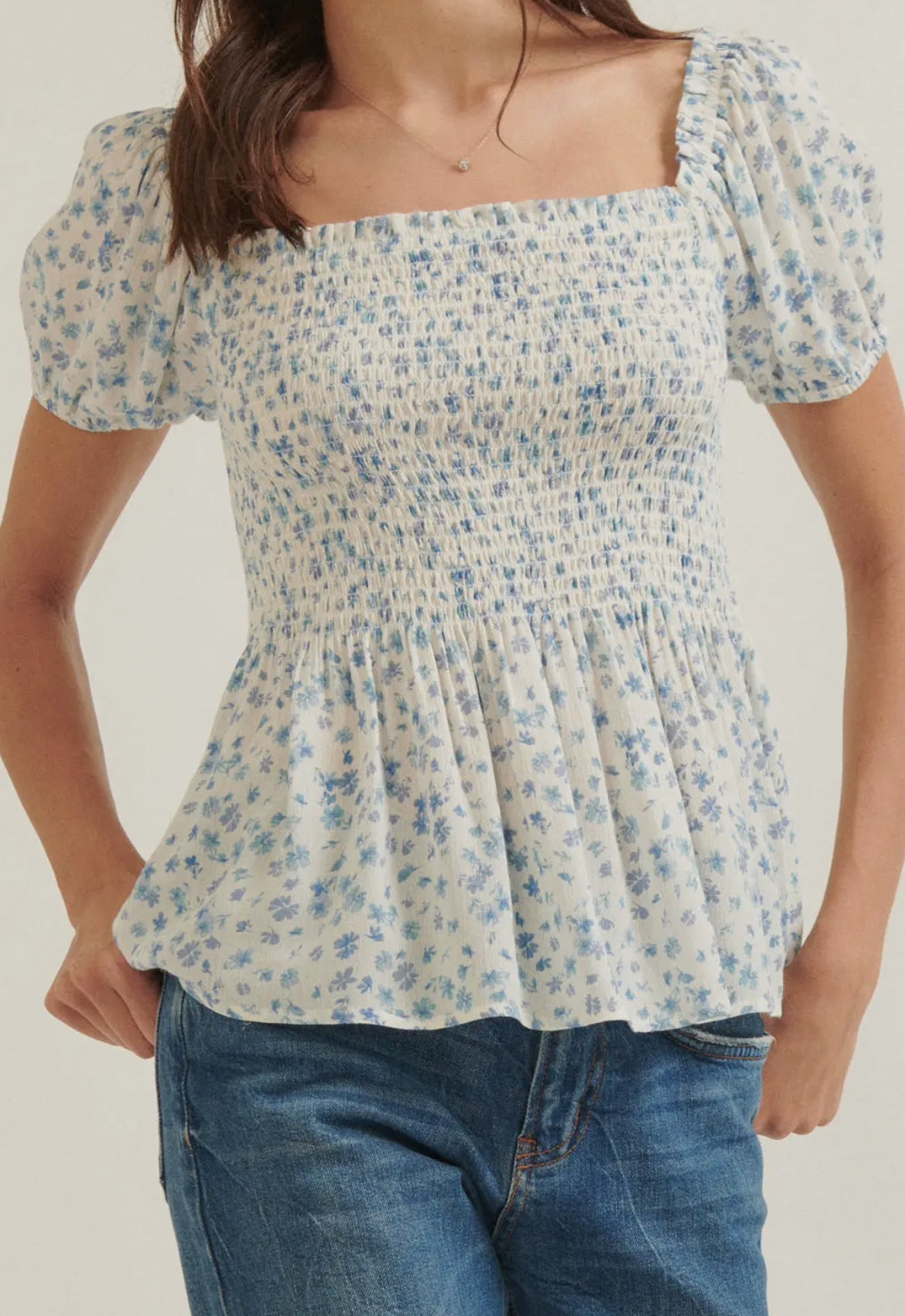 Blooming Sky Blouse