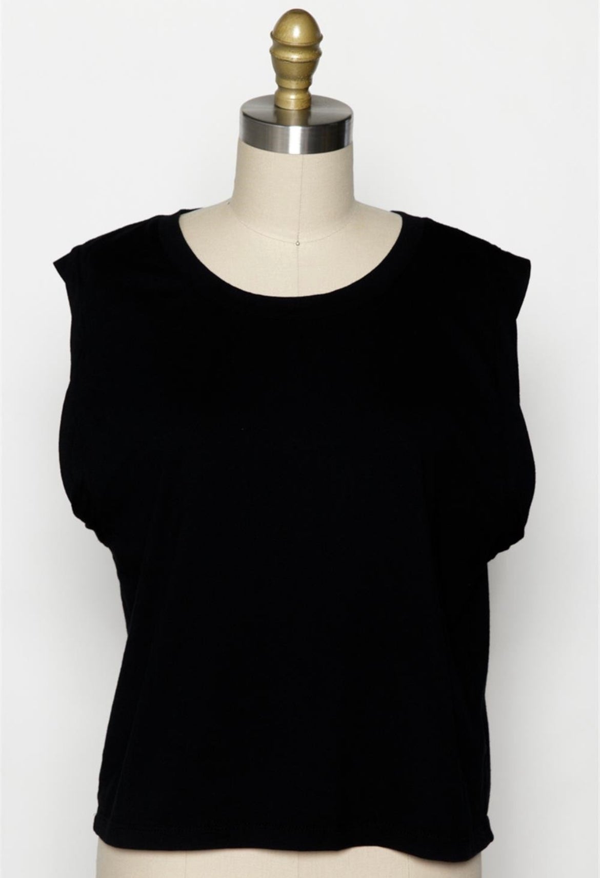 Flirty Black Tank