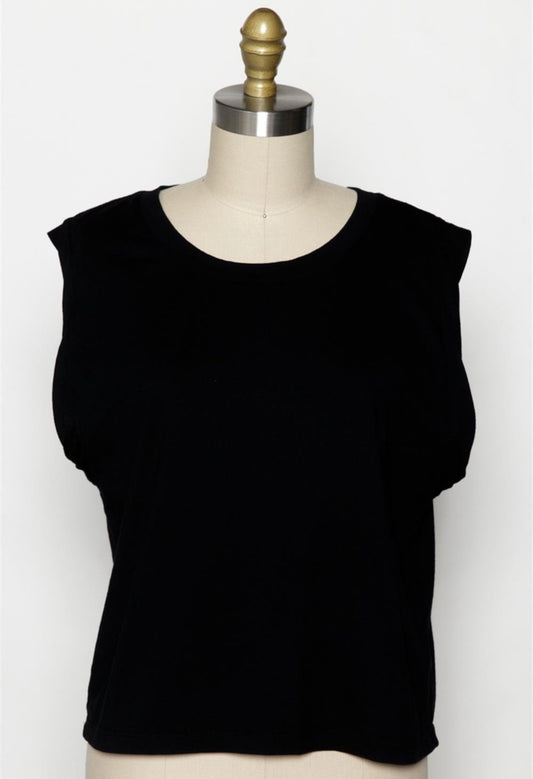 Flirty Black Tank