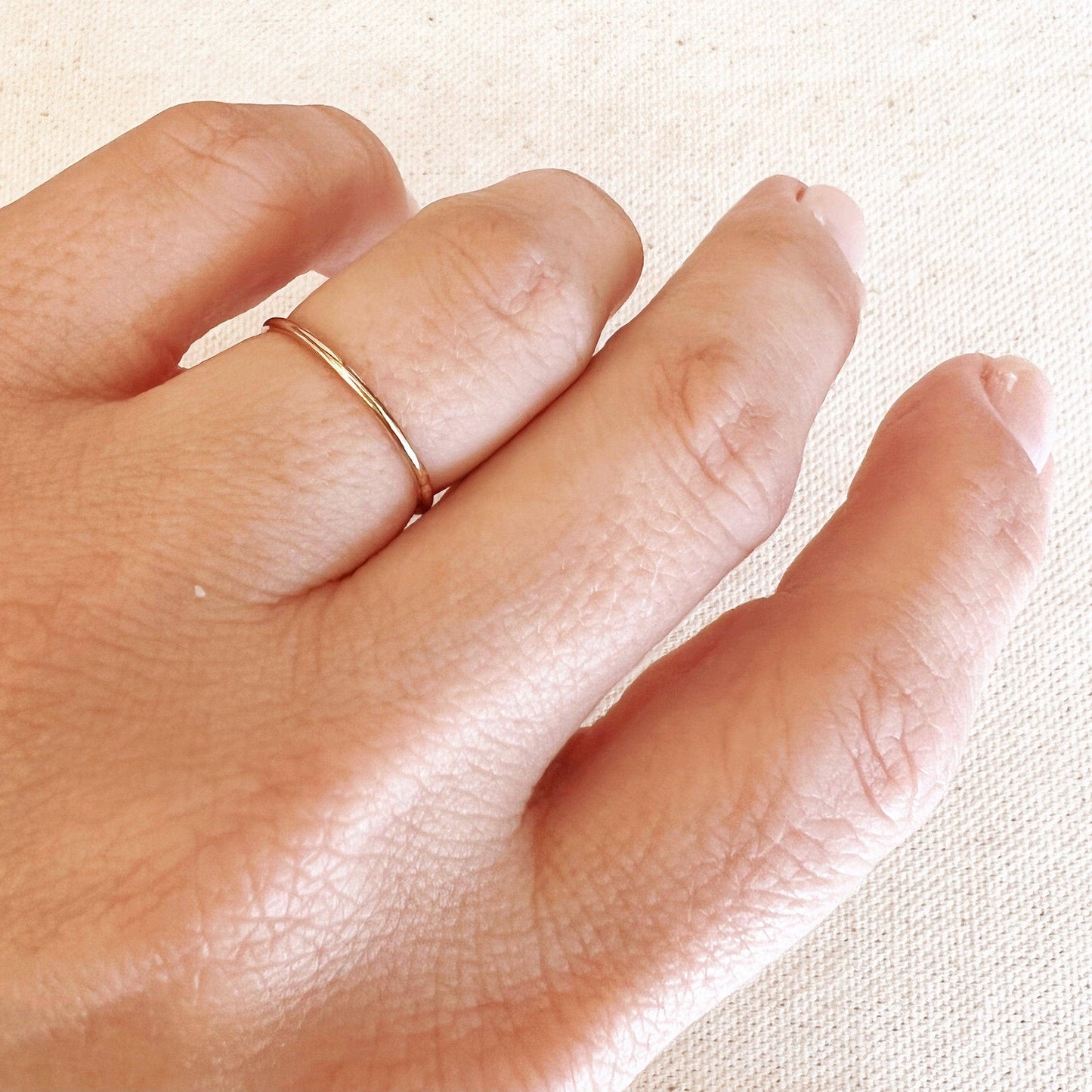 Plain Stackable Ring