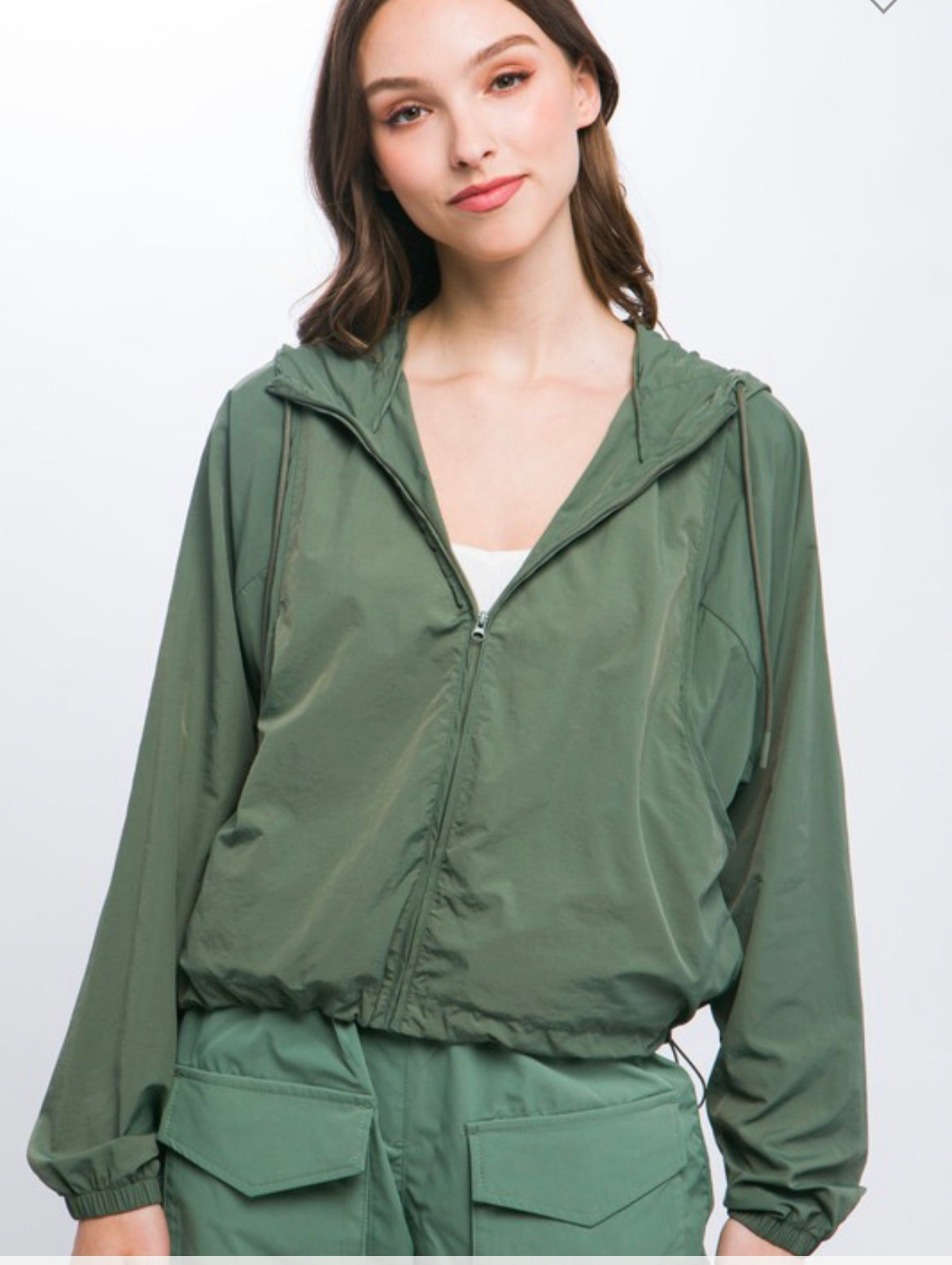 Windbreaker in Ever Green