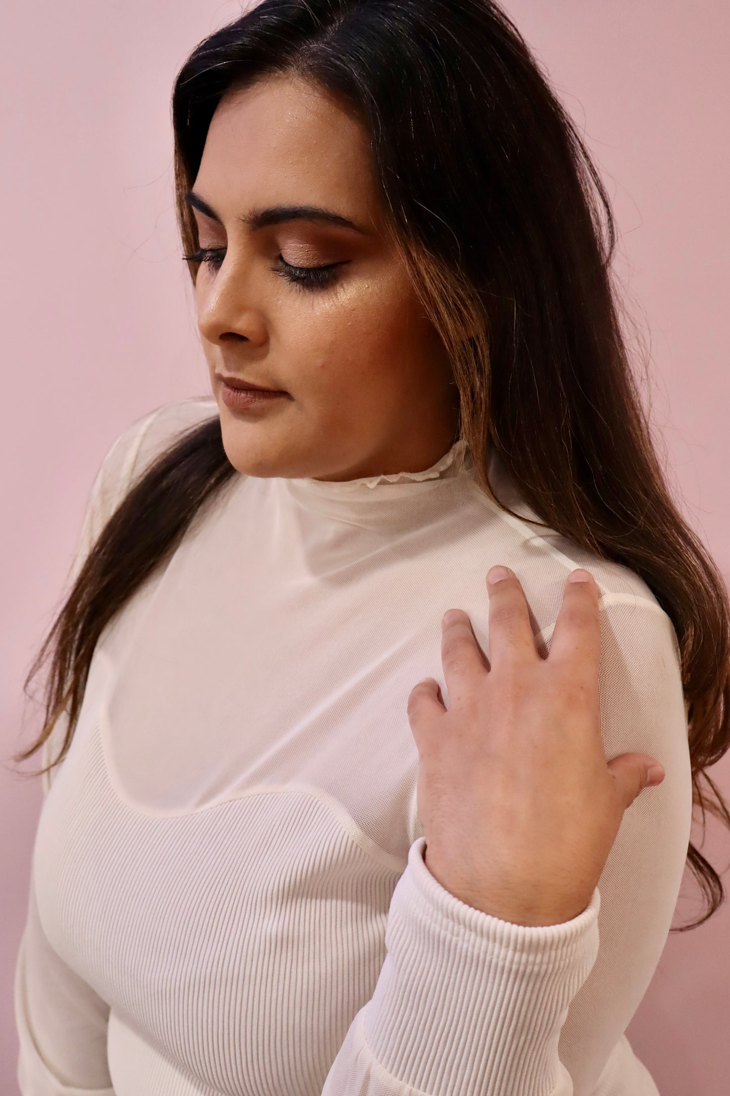 Mia Top in Off White