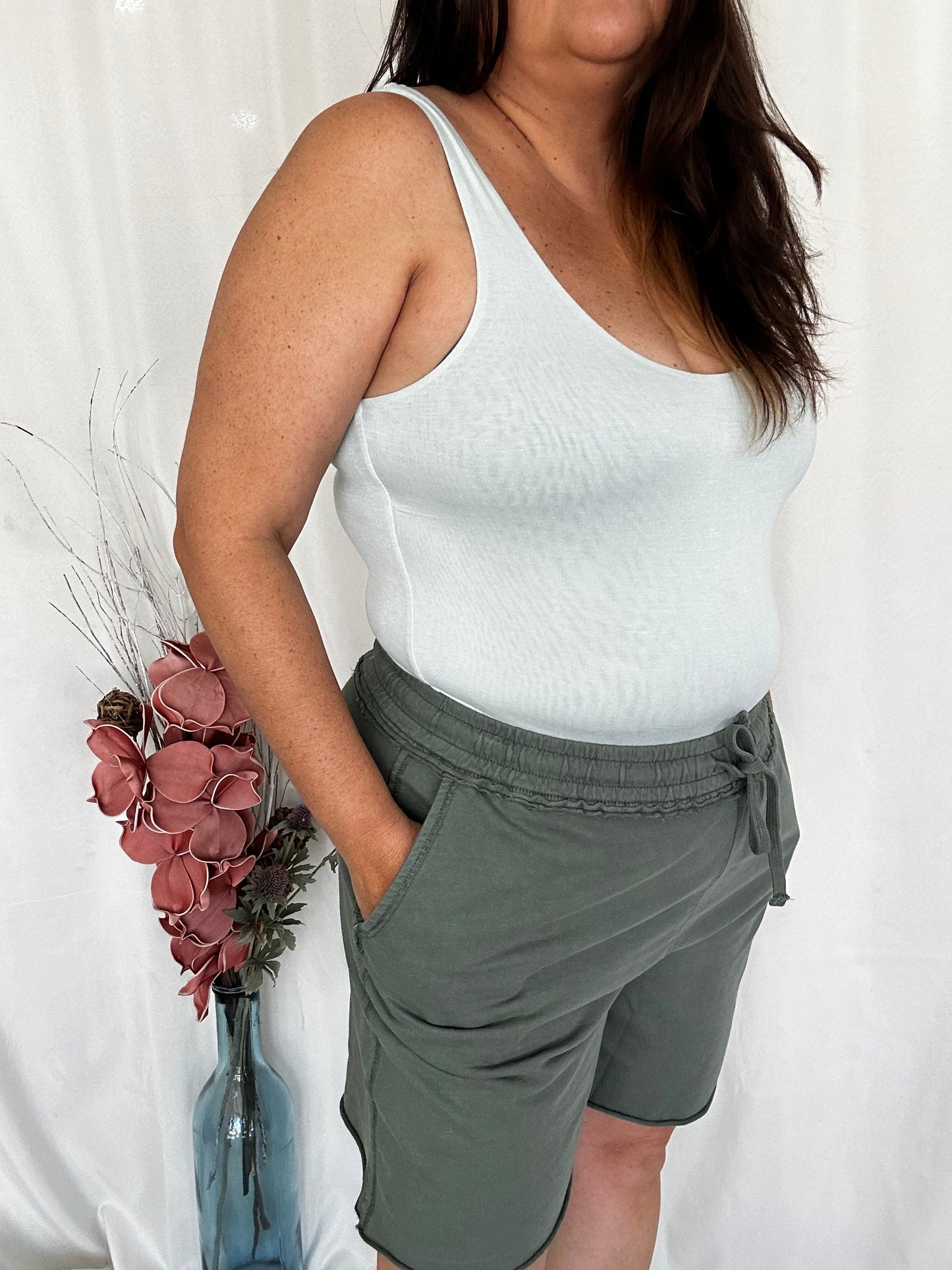 Flattering Scoop Bodysuit Mint