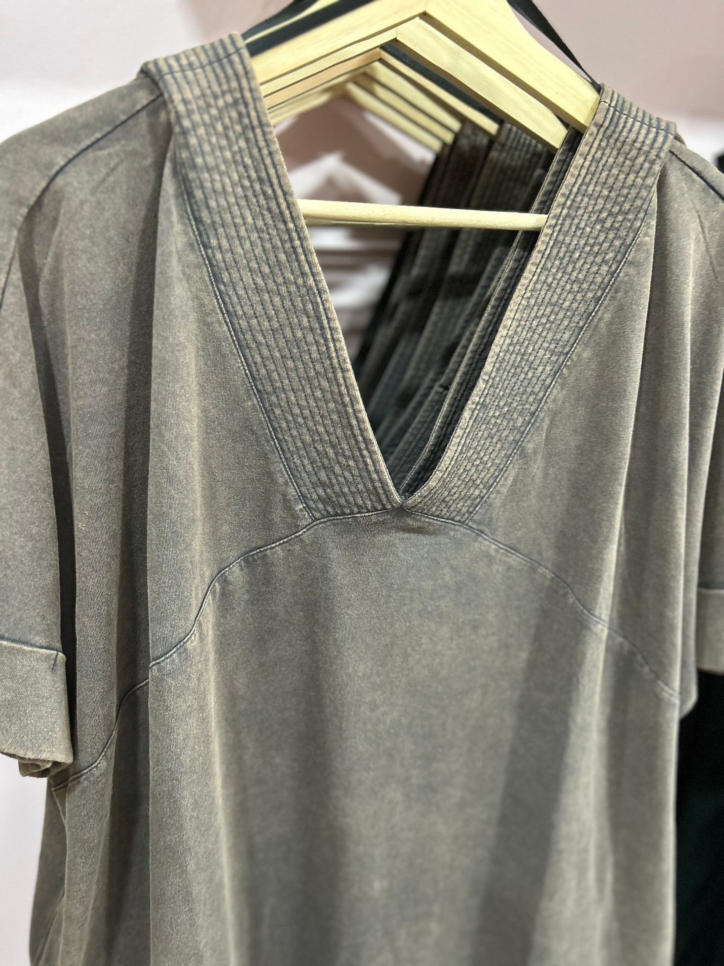 Curvy Cool Vibes in Charcoal