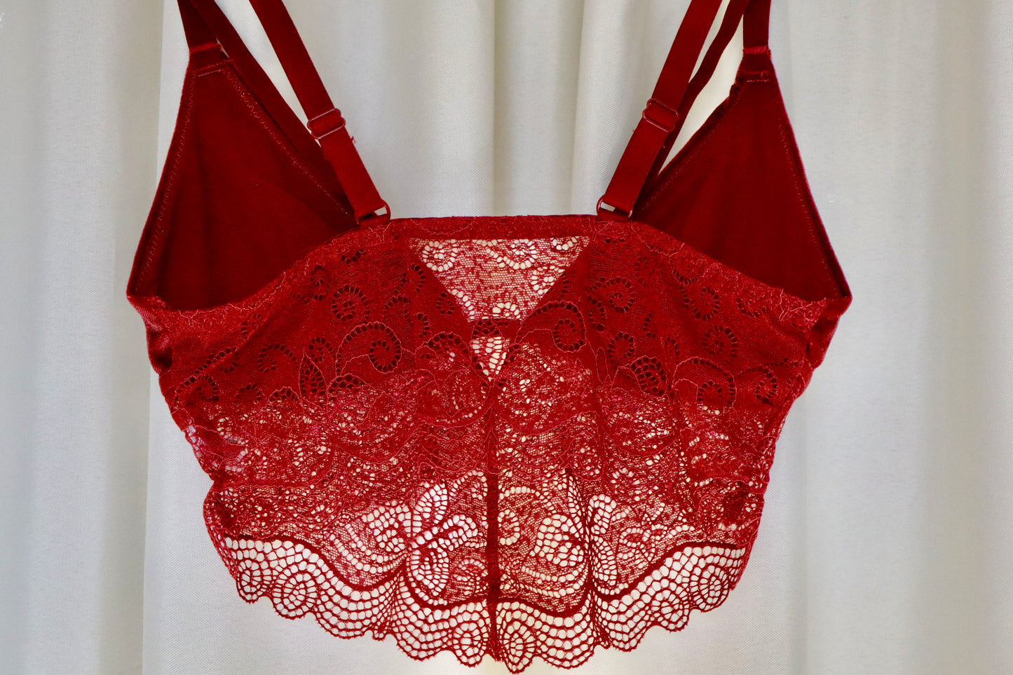 Velvet and Lace in Burgundy