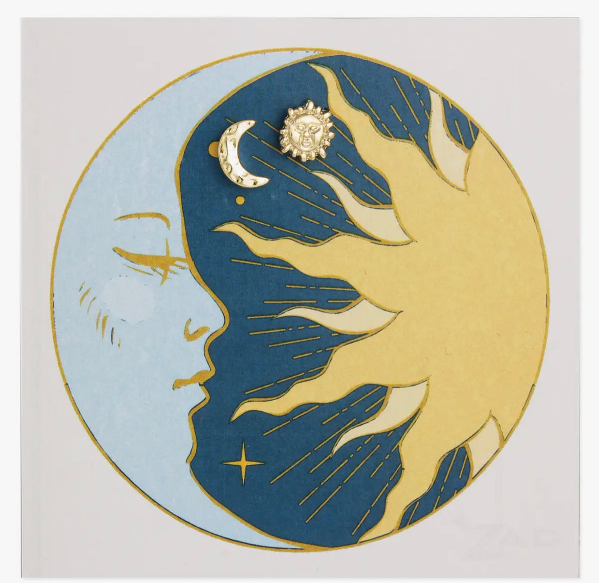 Sun Moon Earrings