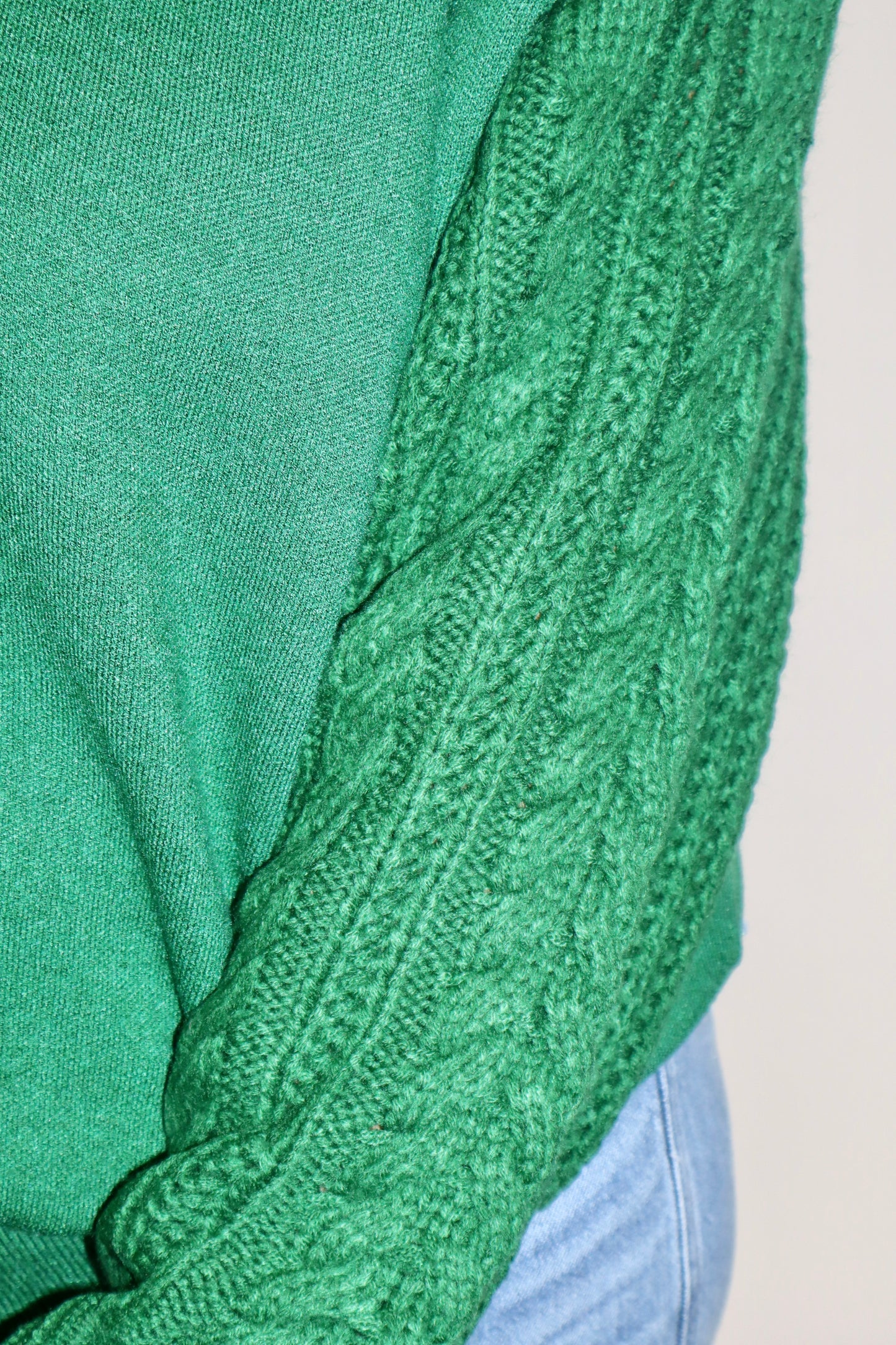 Cuddling up in Green