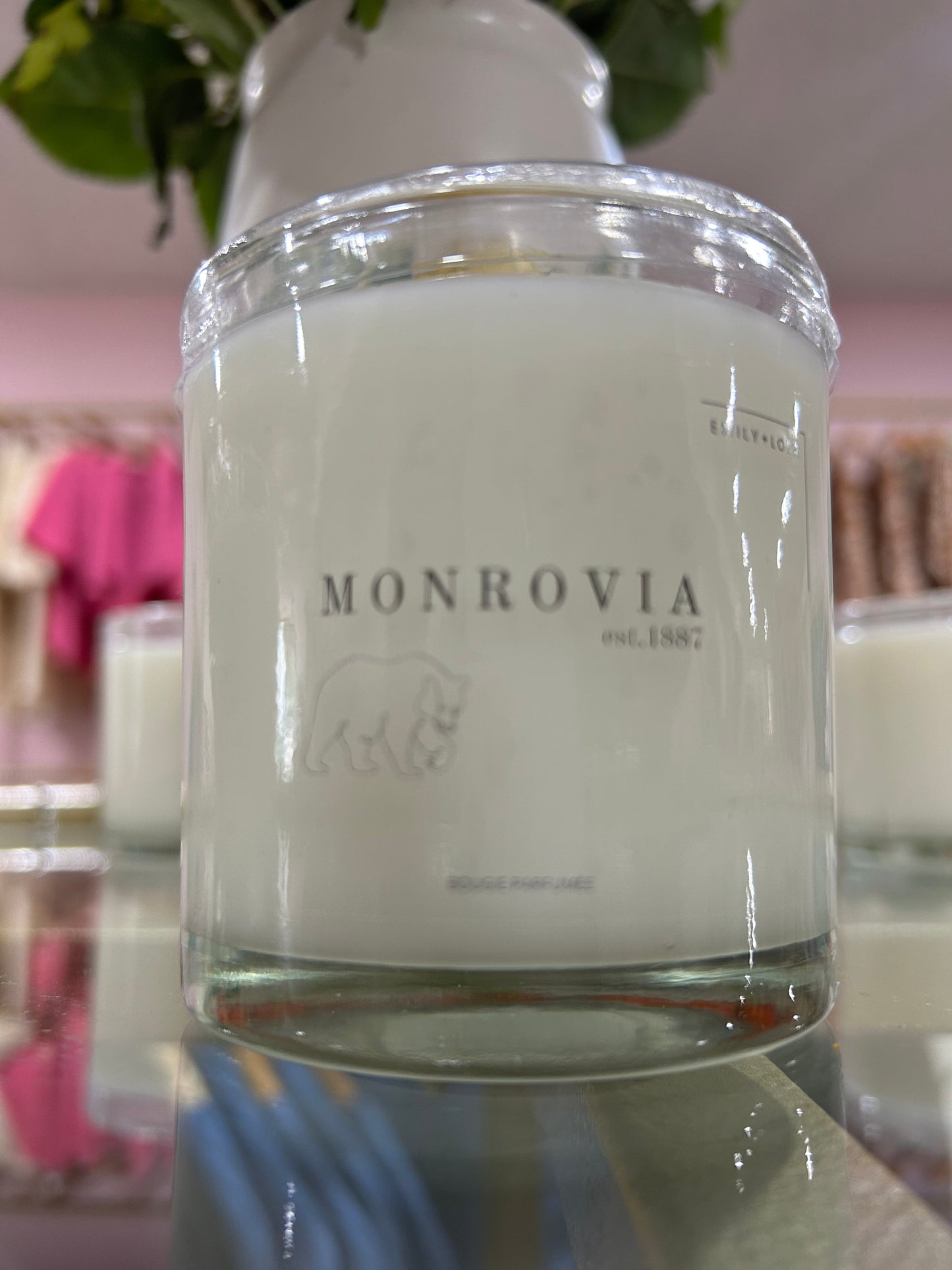 Monrovia Est. 1887 Candle