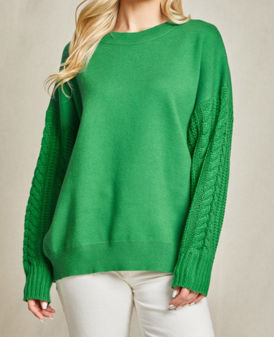Cuddling up in Green