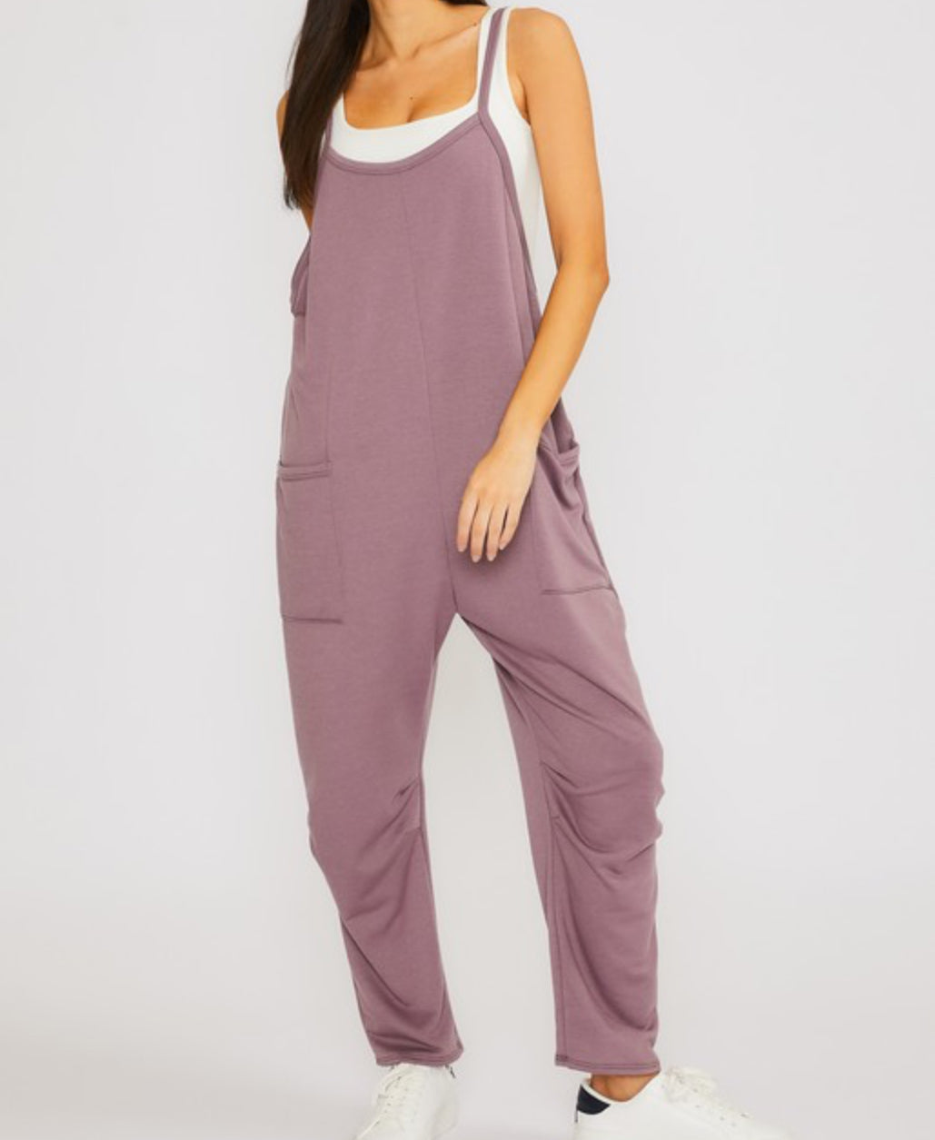 Onesie-FUL Jumper in Mauve
