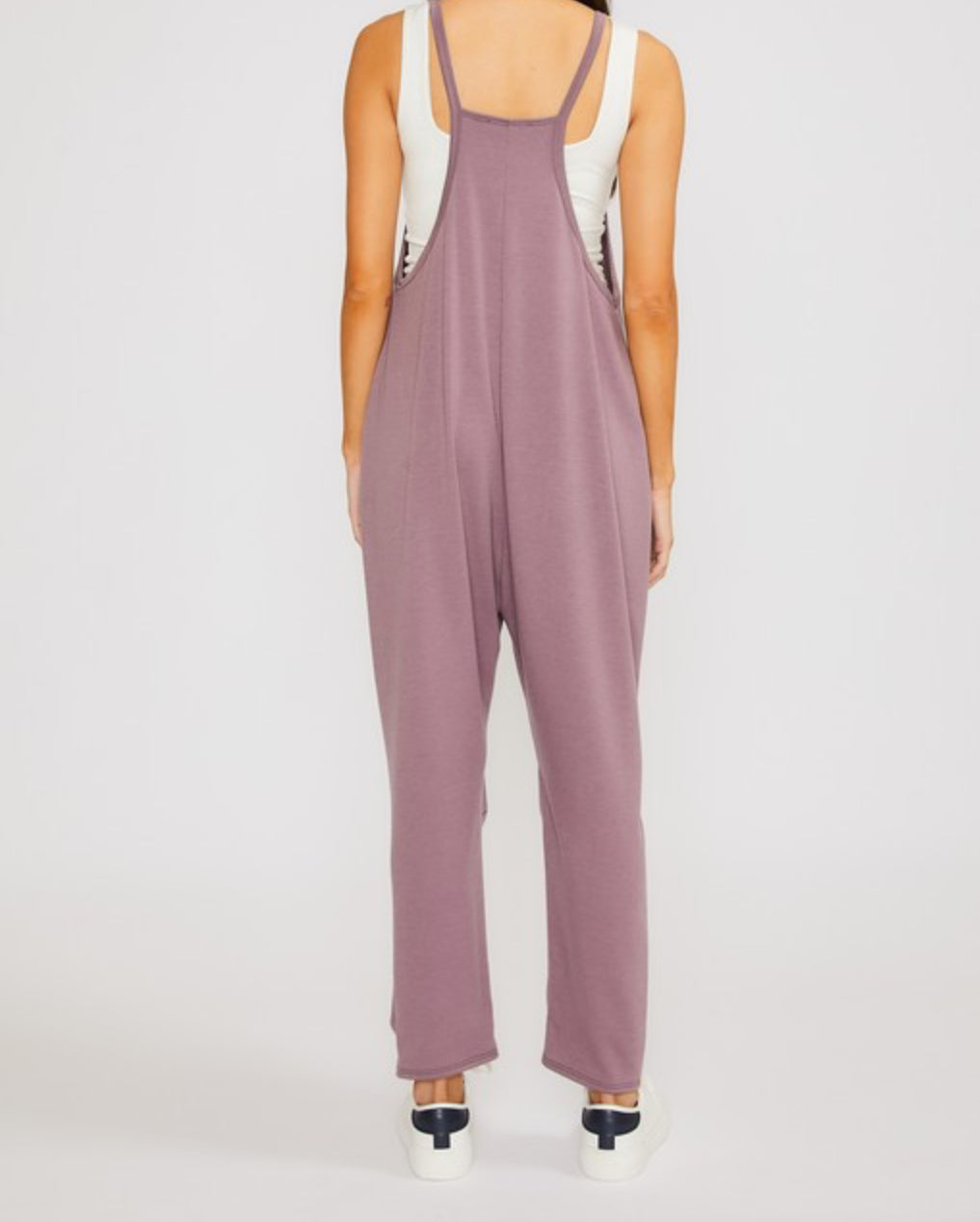 Onesie-FUL Jumper in Mauve