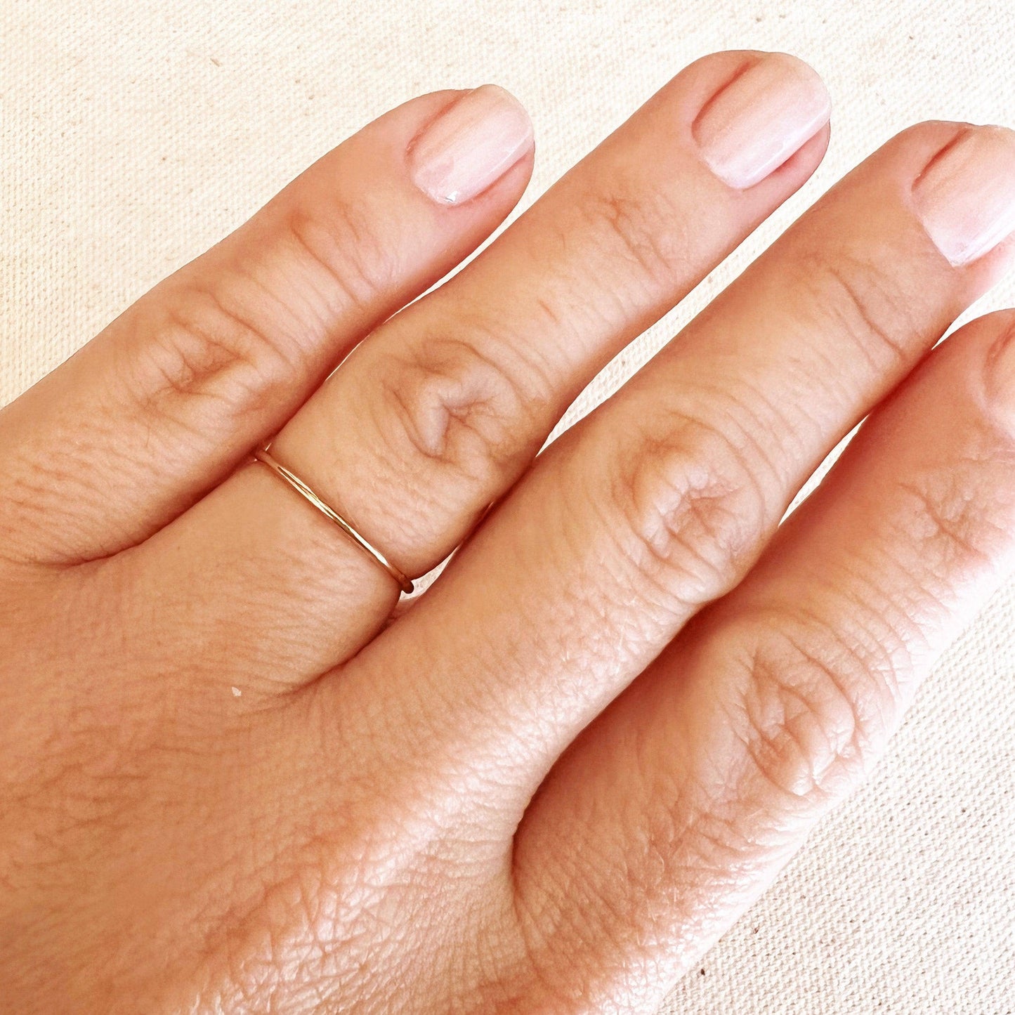 Plain Stackable Ring