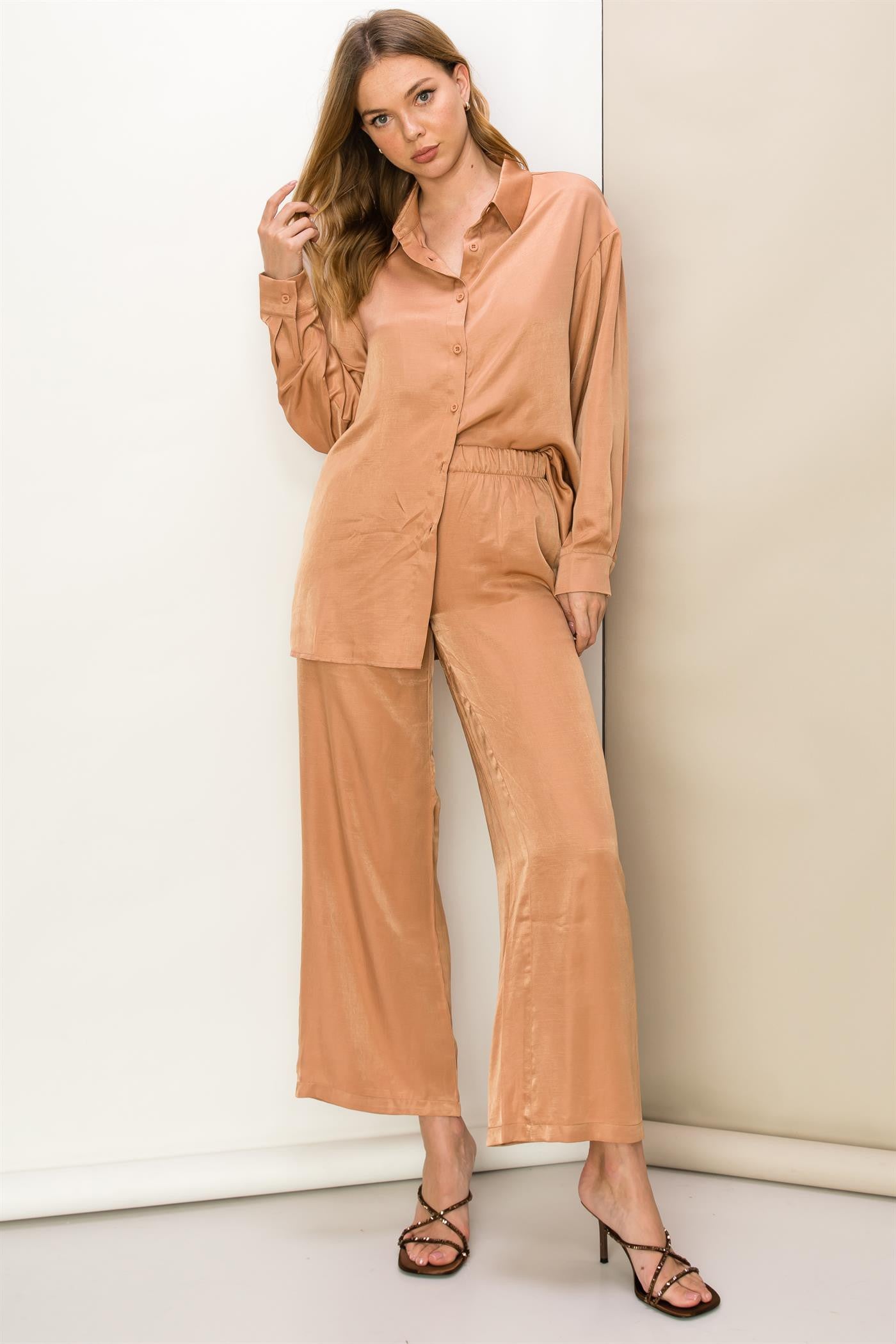 HER Pant Suit in Mauve