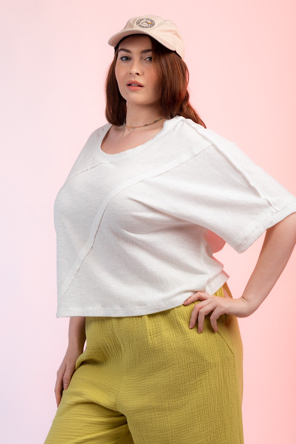 Curvy Textured Top