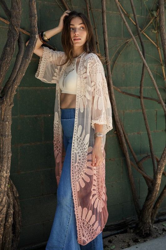 flower kimono