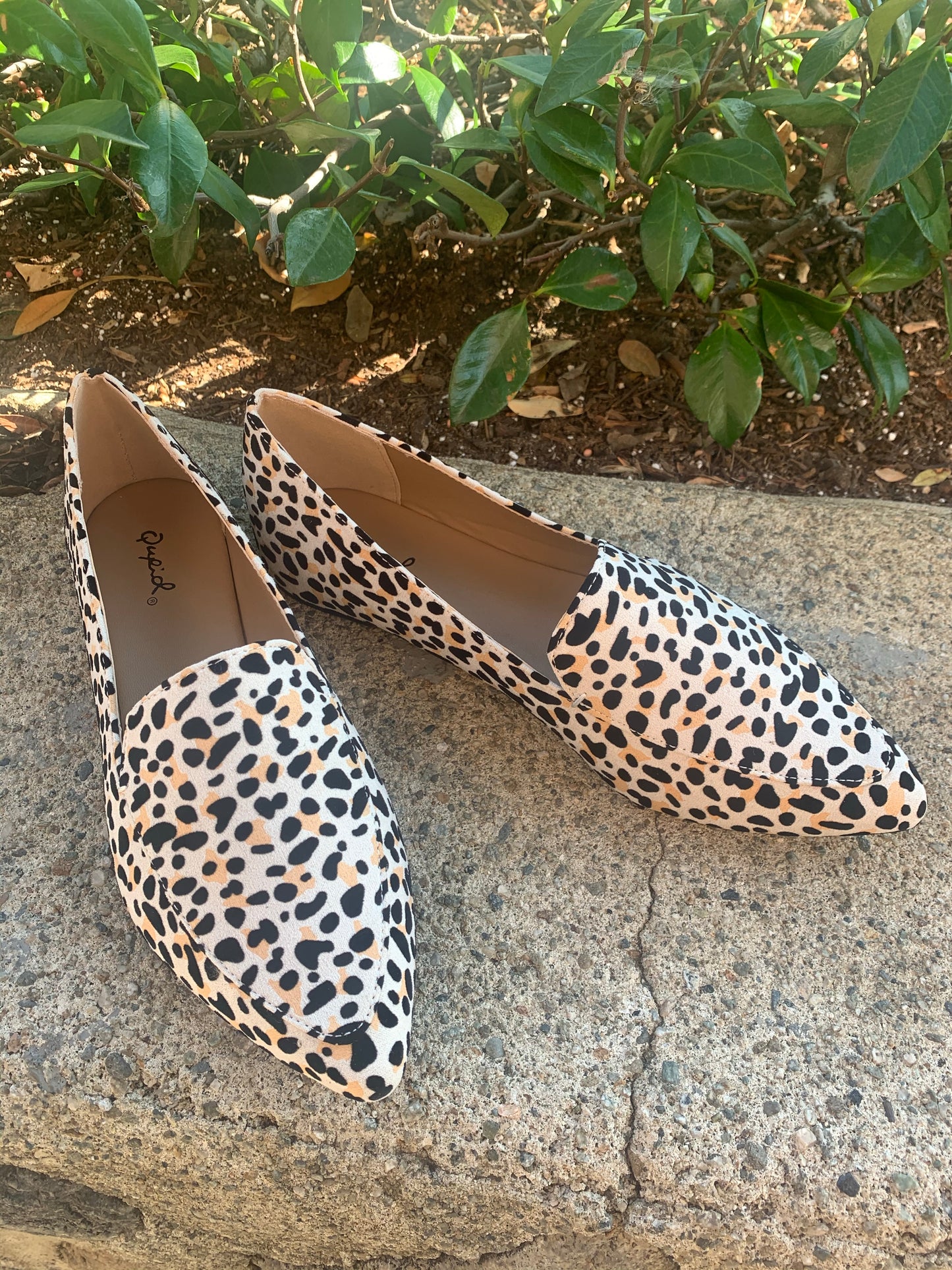 Leopard Suede Loafers