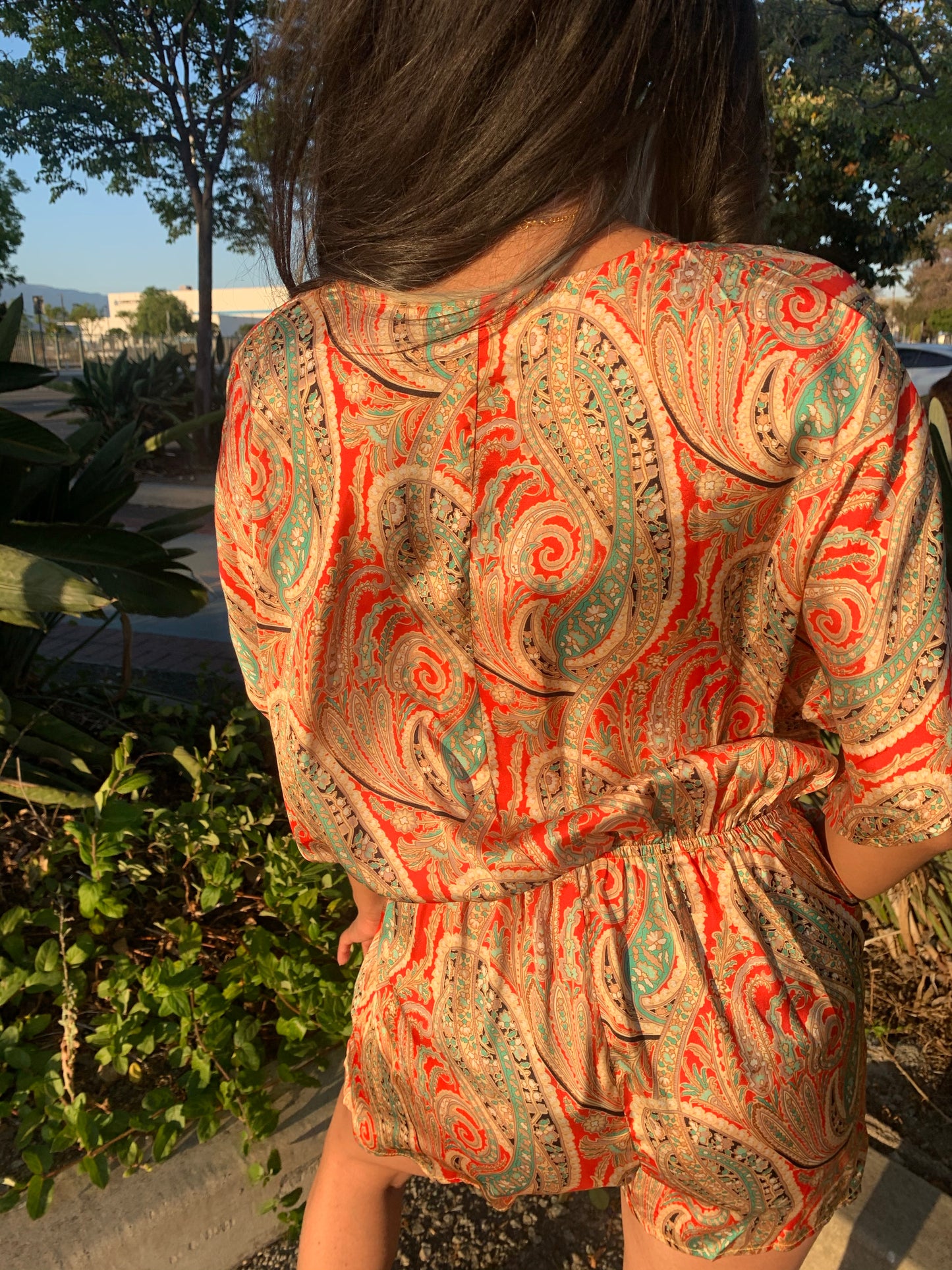 Golden Goddess Romper