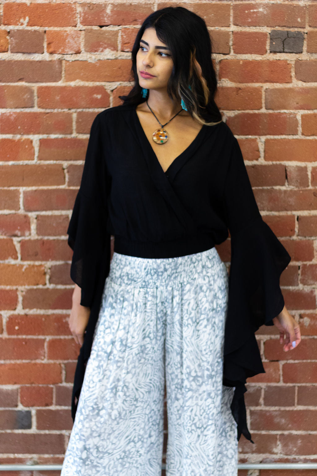 Snake Print Pants