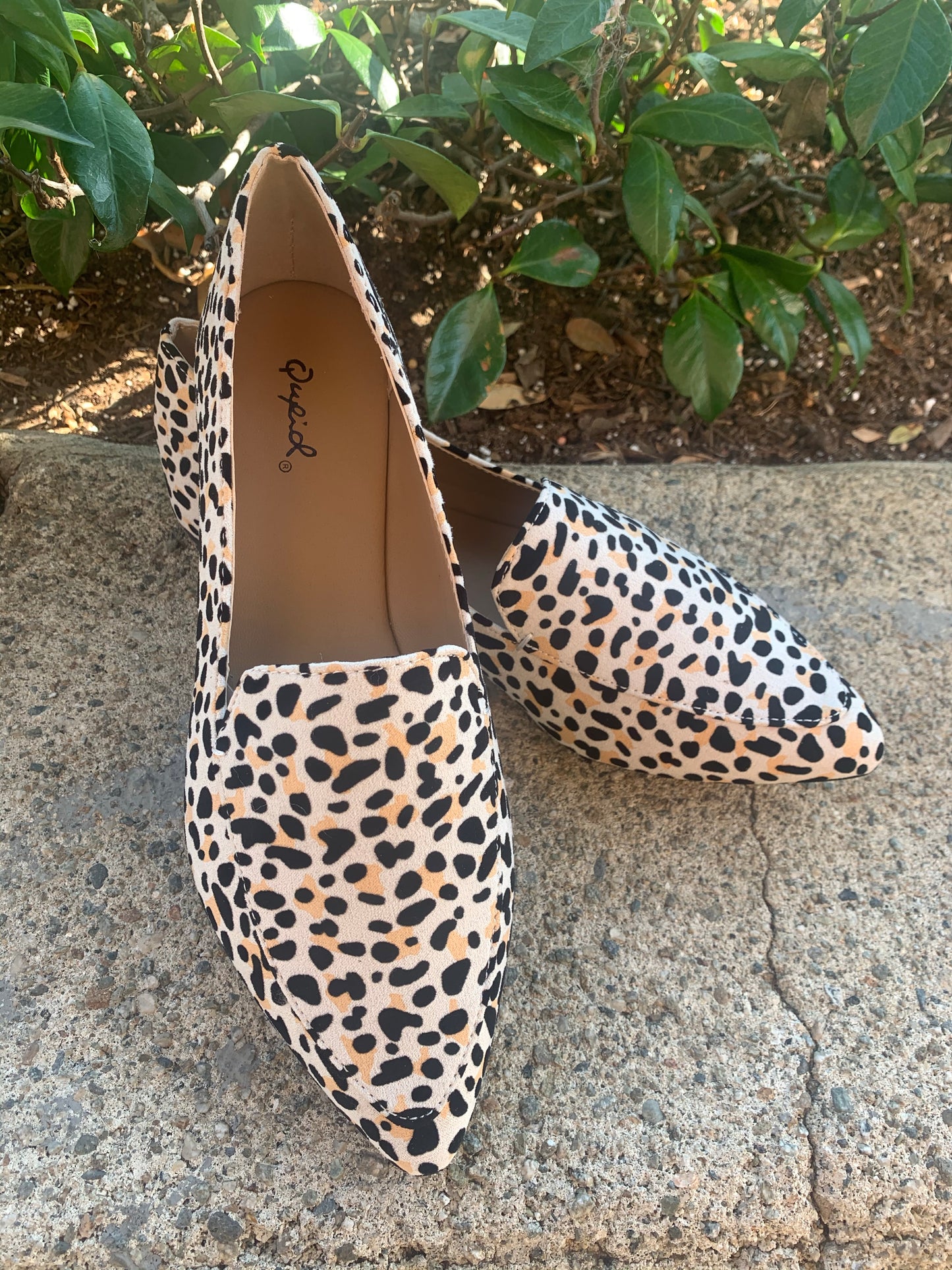 Leopard Suede Loafers