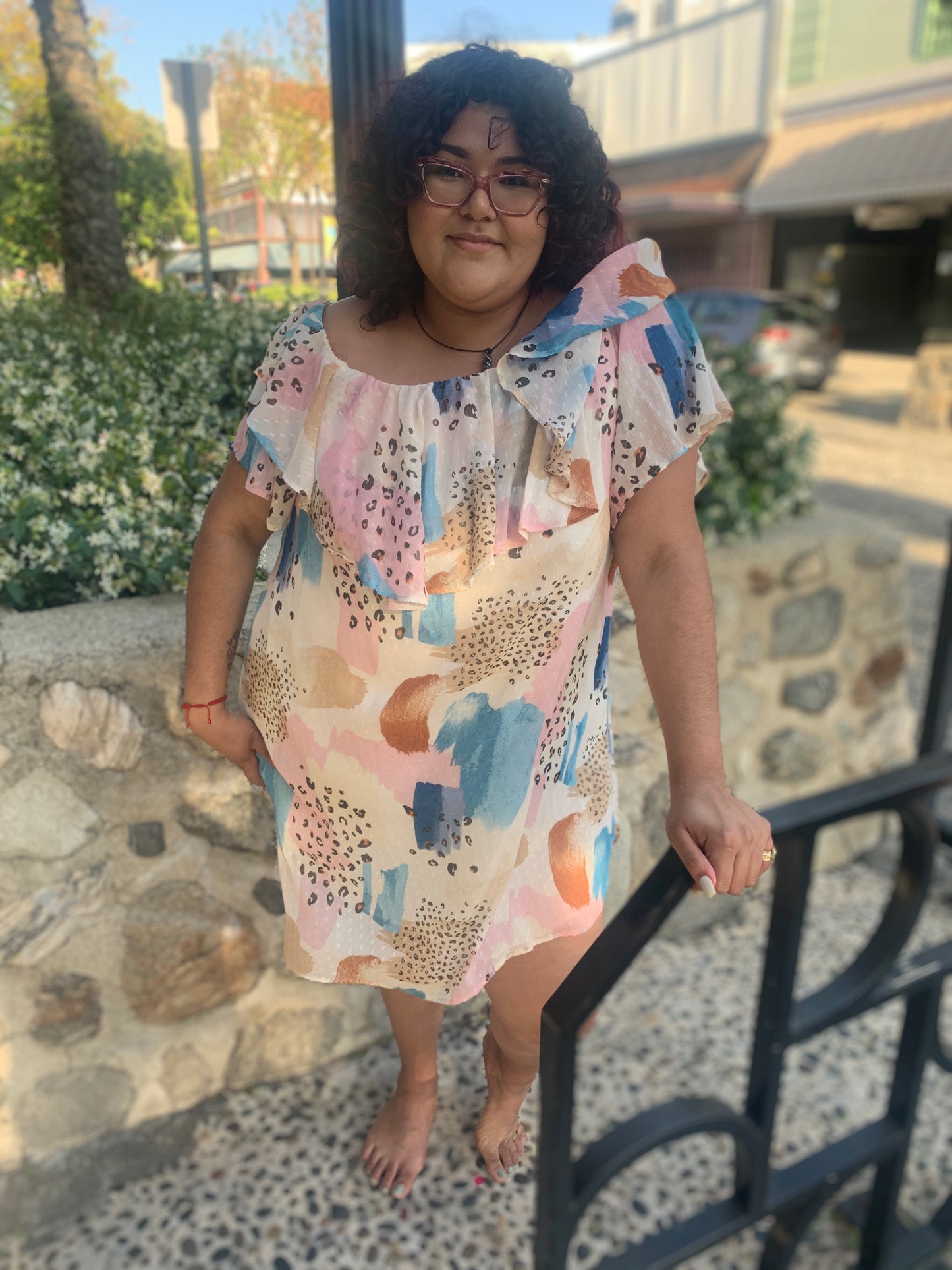 Let's Brunch Curvy Dress