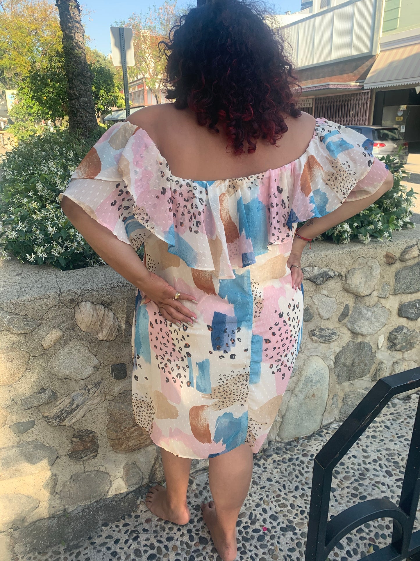 Let's Brunch Curvy Dress