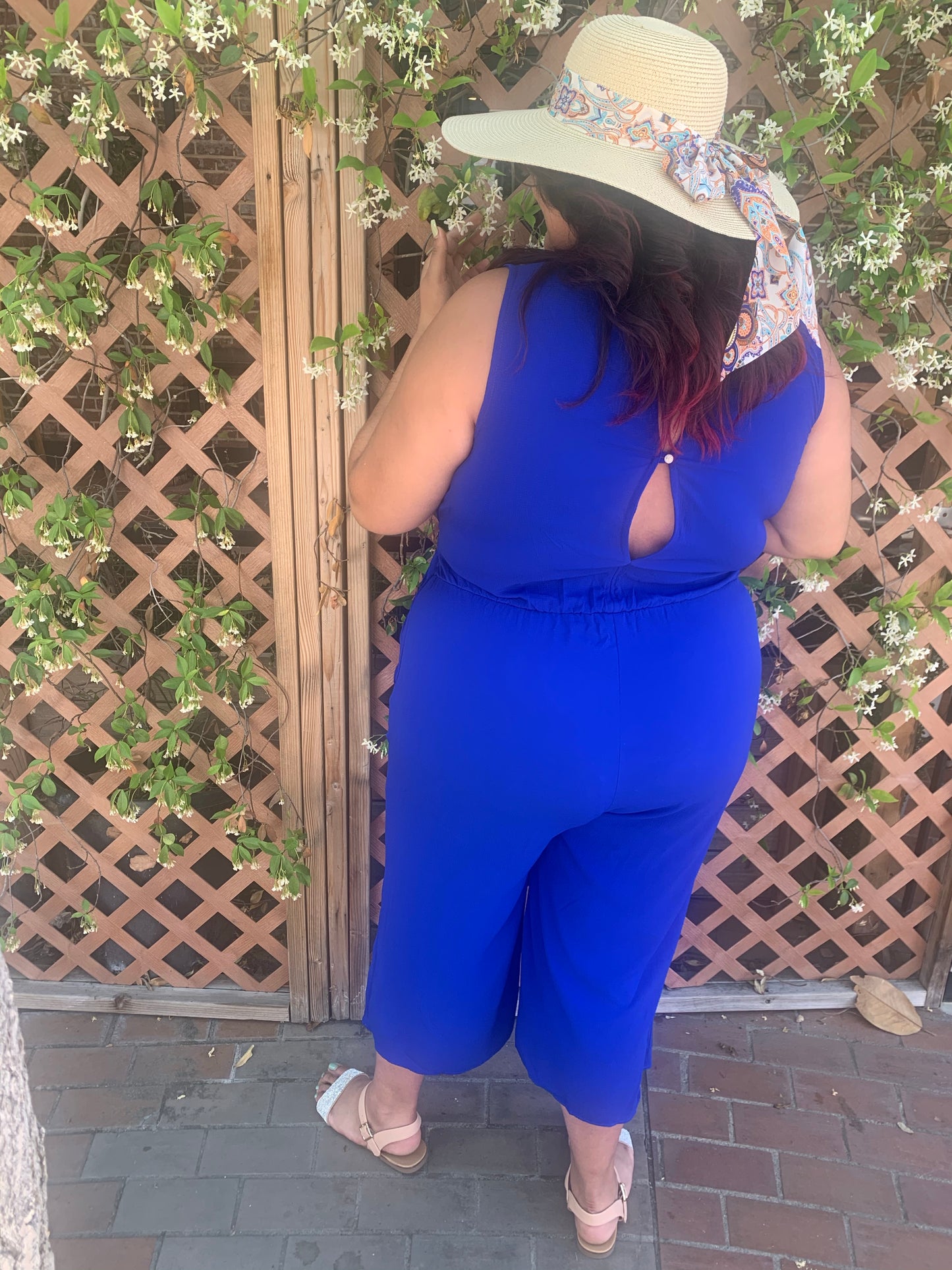 Royal Chic Curvy Jumpsuit