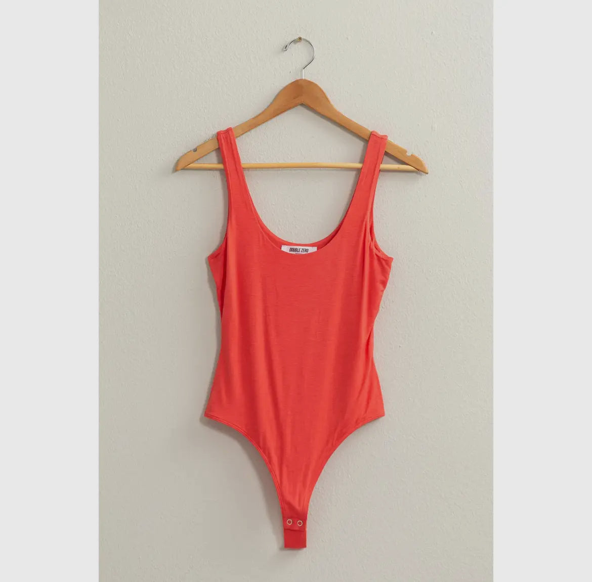 Flattering Scoop Bodysuit Watermelon