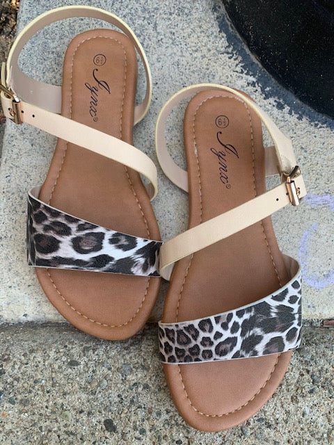 Leopard Sandals