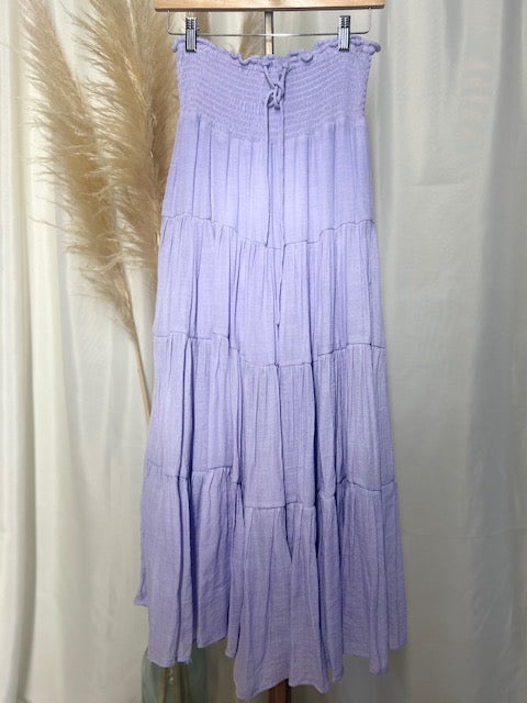 Lilac Boho Skirt