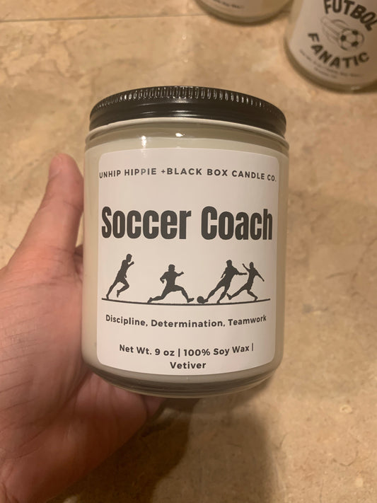 Soccer Coach Candle