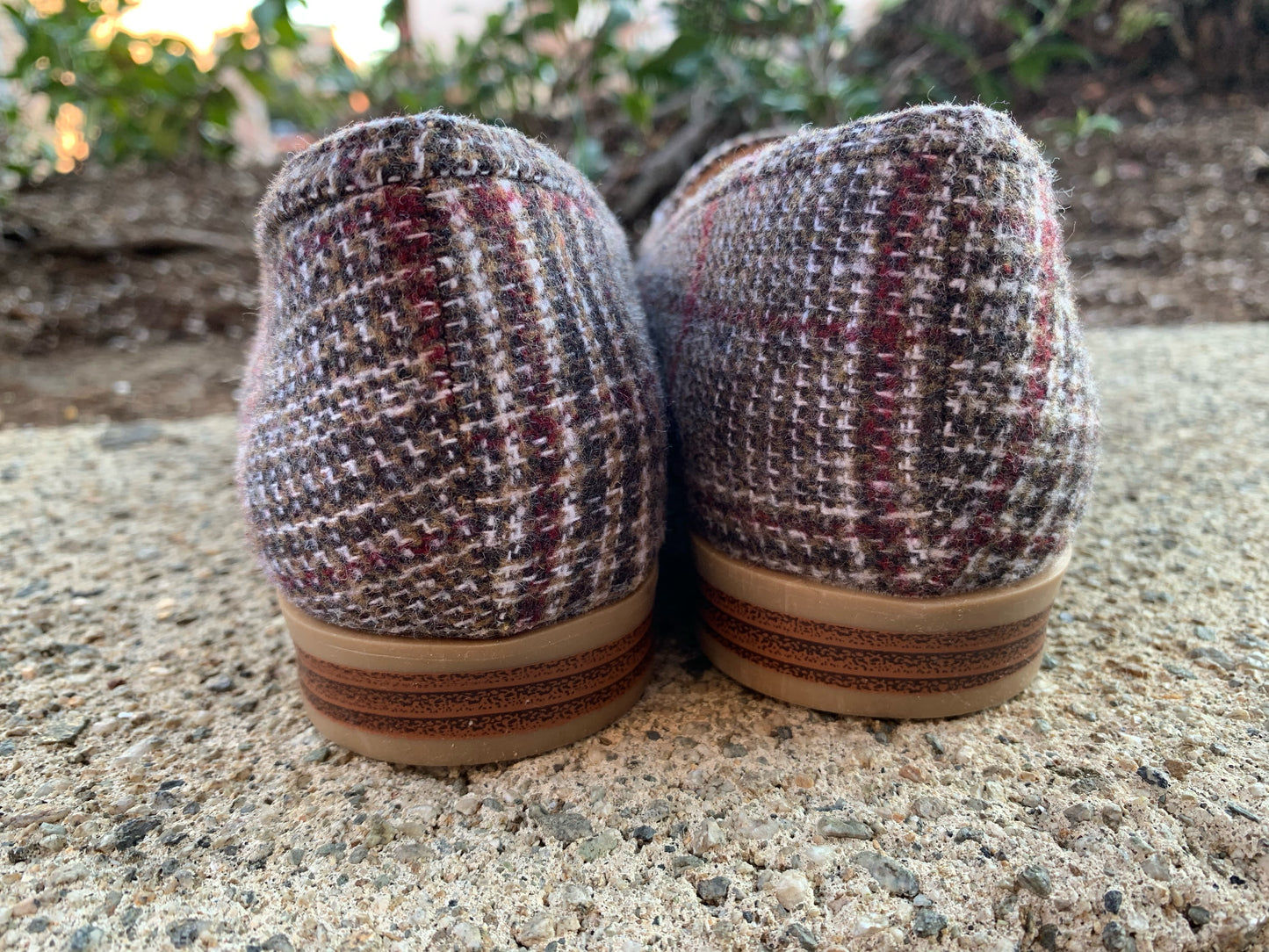 Luciana Plaid Loafers